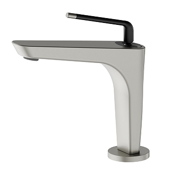 Фото Смеситель Newform O'Rama 68412.M2.070 для раковины, титан матовый