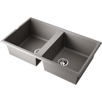 Фото Кухонная мойка Omoikiri Tedori 86-2-GR 4993572 leningrad grey