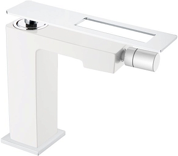 Фото Смеситель для биде Boheme Q 146-WCR хром/белый