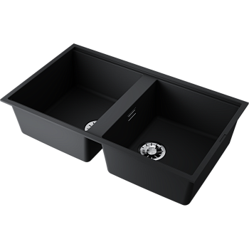 Фото Кухонная мойка Omoikiri Kitagawa 83-2-U-GB 4993811 графит