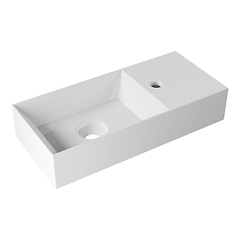 Фото Раковина Alice Spy 34100101 подвесная 55 см, цвет белый глянцевый