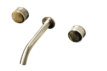 Фото Смеситель для раковины Boheme Prestige 152-2-NB-PR никель браш