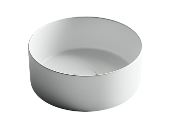 Фото Раковина Ceramicanova Element CN6032MW накладная 35,8 × 35,8 × 13,7 см, белый матовый
