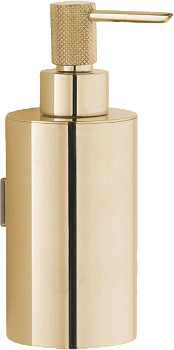 Фото Дозатор жидкого мыла Boheme Uno 10977-G подвесной золото