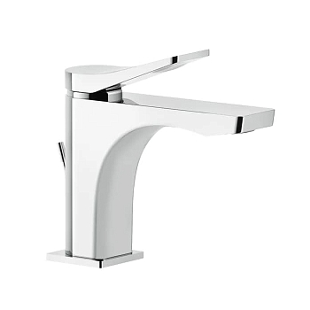 Фото Смеситель для раковины Gessi Rilievo 59005#031 с донным клапаном, хром