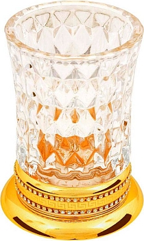 Фото Стакан Boheme Imperiale 10412 настольный золото