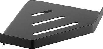 Фото Полка Boheme New Venturo 10318-CR угловая черный 25 см