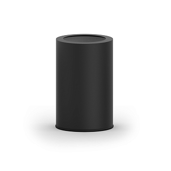 Фото Ведро Decor Walther Basic 0615060 напольное 8,5 л, черный матовый