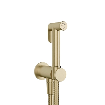 Фото Гигиенический душ Gessi Transparenze 14331#727, brass brushed, латунь матовая