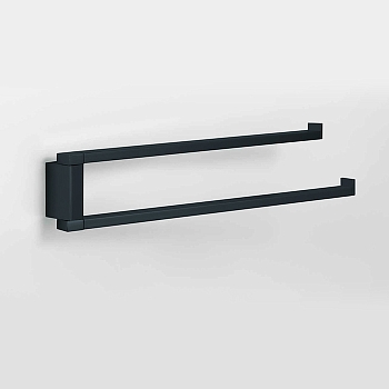 Фото Полотенцедержатель Colombo MiniQ B5012.GM подвесной графит матовый L 33 см