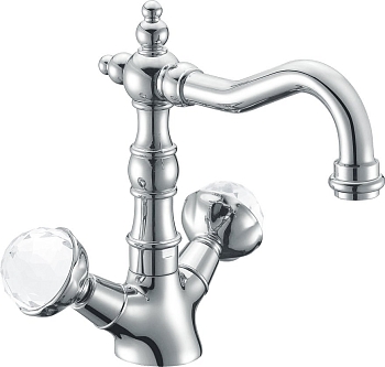 Фото Смеситель для раковины Boheme Brillante Presente 352 хром