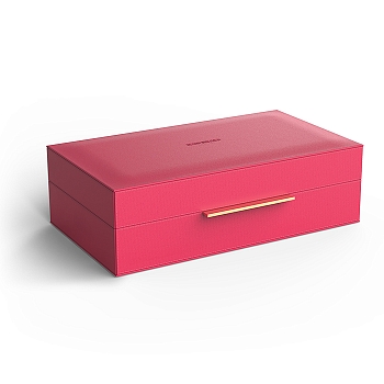 Фото Коробка Decor Walther Brownie 0939897 настольная 30х18х9,5 см, пурпурный