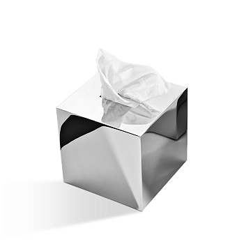 Фото Диспенсер для салфеток Decor Walther Corner 0845600 настольный, хром