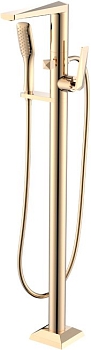 Фото Смеситель для ванны Boheme Venturo 389 напольный золото