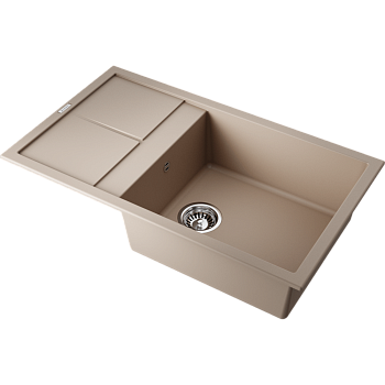 Фото Кухонная мойка Omoikiri Sumi 86-SA 4993648 бежевый