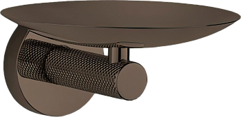 Фото Мыльница Boheme Uno 10973-SGM подвесная Shine Gun Metal