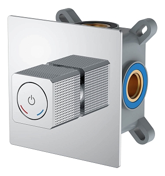 Фото Смеситель для душа Boheme Quad 154-5-CR хром глянец