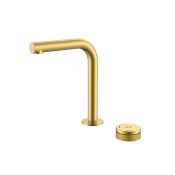 Фото Смеситель для раковины Boheme Tech 158-MG matt gold, золото матовое