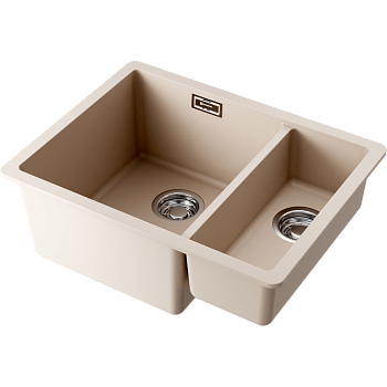 Фото Кухонная мойка Omoikiri Kata 55-2-U-SA 4993421 бежевый