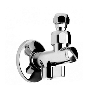 Фото Запорный кран-фильтр Gessi Technical Accessories 01009#031 под раковину с подводом хром