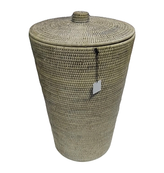 Фото Корзина для белья Decor Walther Basket 0922091 напольная 40x65 см, ротанг светлый