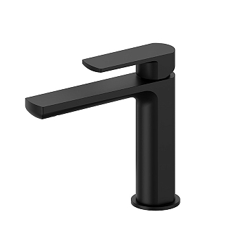 Фото Смеситель Newform Haka 72012.01.093 для раковины, черный матовый