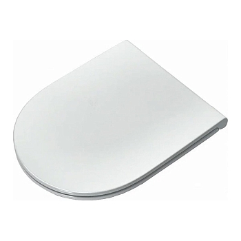 Фото Крышка-сиденье Simas Trevi TR004bi matt  с микролифтом белый матовый