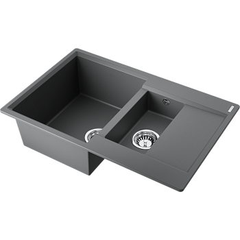 Фото Кухонная мойка Omoikiri Daisen 78-2T-PL 4993533 платина