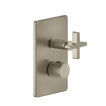 Фото Смеситель для душа Gessi Inciso 58234#149 термостат, никель браш