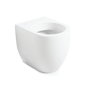 Фото Унитаз напольный Kerasan Flo 310901 безободковый