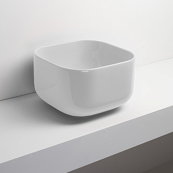 Фото Раковина Simas Balloon BA04bi накладная 40 см, цвет белый