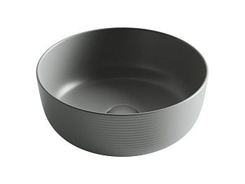 Фото Раковина Ceramicanova Element CN6073MH накладная 35,6 × 35,6 × 13,5 см, антрацит матовый