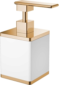 Фото Дозатор жидкого мыла Boheme 10969-W-G настольный золото