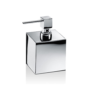 Фото Дозатор Decor Walther Cube 0825000 настольный хром