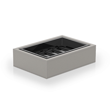 Фото Мыльница Decor Walther Brownie 0937949 настольная, тауп/черный матовый