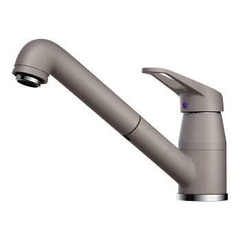 Фото Смеситель для кухни Omoikiri Tateyama-S-GR 4994176 leningrad grey