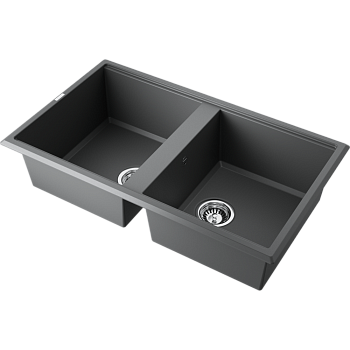 Фото Кухонная мойка Omoikiri Tedori 86-2-PL 4993931 платина