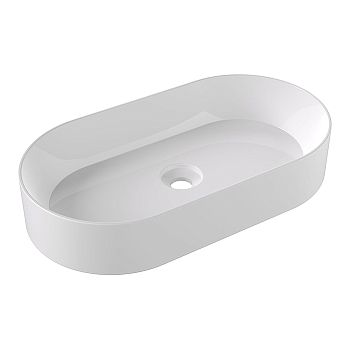 Фото Раковина Alice Spy 34240101 накладная 65 см, цвет белый глянцевый