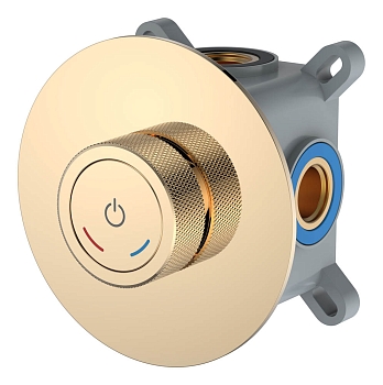 Фото Смеситель для душа Boheme Tech 154-4-G золото глянец