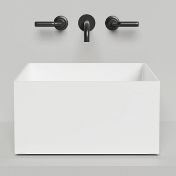 Фото Раковина Salini Armonia 130522M накладная 45 см, цвет белый матовый