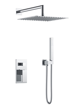 Фото Смеситель для душа Boheme Qubic 474-3-CR хром