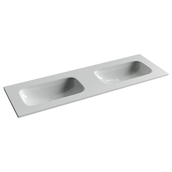 Фото Раковина Ceramicanova Grace CN7022wx мебельная 141 × 45,7 × 13,7 см, белый глянцевый