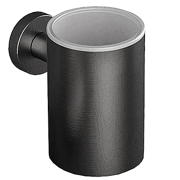 Фото Стакан Colombo Plus W4902.GL подвесной графит глянец