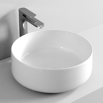 Фото Раковина Artceram Cognac COL001 01 00 накладная 42 см, цвет белый