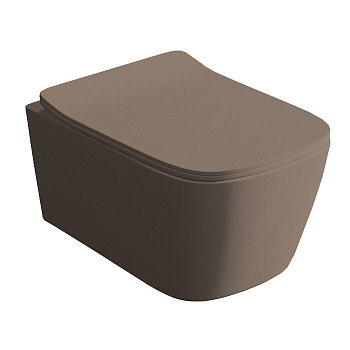 Фото Унитаз подвесной Artceram A16 ASV006 41 00 коричневый