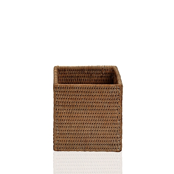Фото Коробка Decor Walther Basket 0932292 настольная 14x14x14 см, ротанг темный