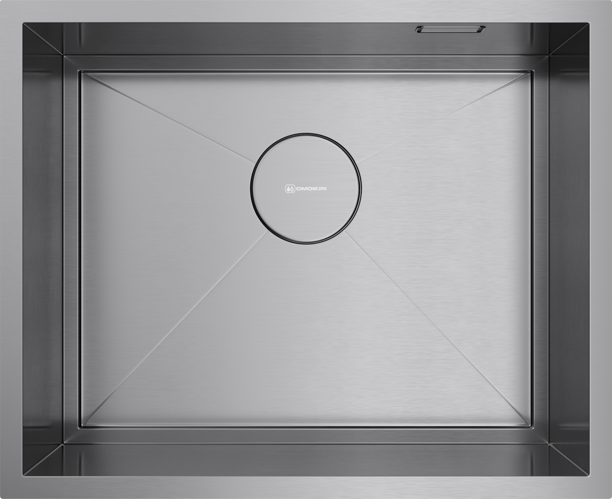 Фото Кухонная мойка Omoikiri Kasen 54-16-INT-IN 4997059 нержавеющая сталь