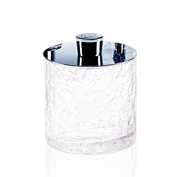 Фото Баночка Decor Walther Crack 0933200 настольная, хром