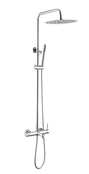 Фото Душевая стойка Boheme Uno 468-CR хром глянец