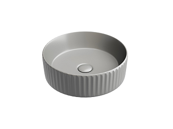 Фото Раковина Ceramicanova Element CN6057MH накладная 36 × 36 × 11,5 см, антрацит матовый